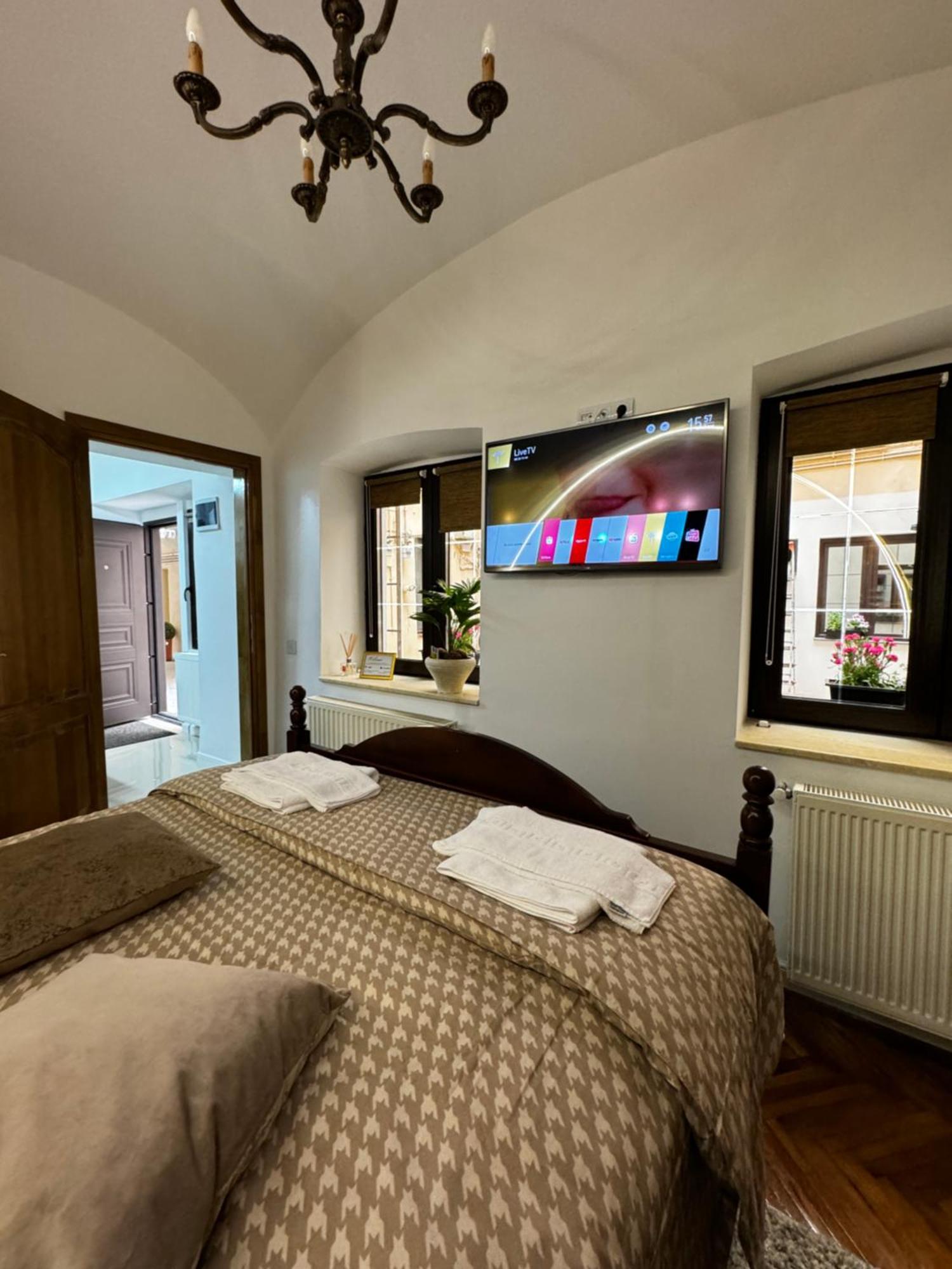 Balcescu Central Residence Nagyszeben Szoba fotó